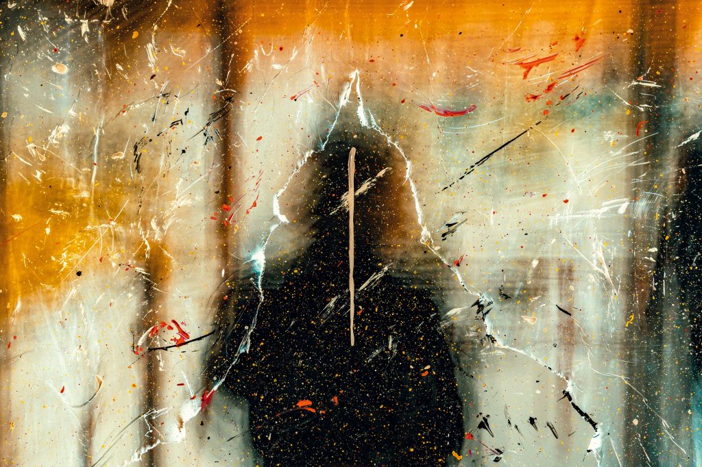 The silhouette of a man, reflective of the mystery behind Jeffrey Lash's life