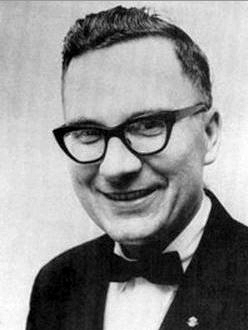 a photo of albert k bender who claimed to have seen the men in black
