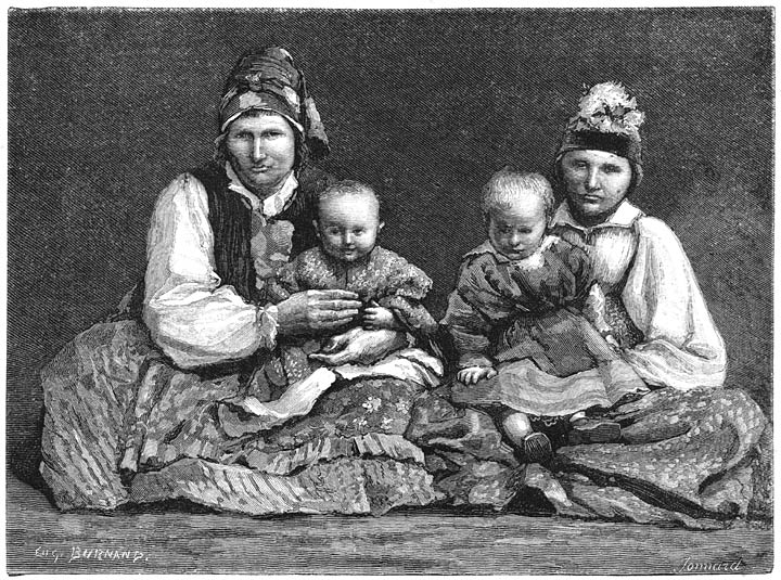 An artist's rendition of Doukhobor, a group of whom split off to became the Freedomites