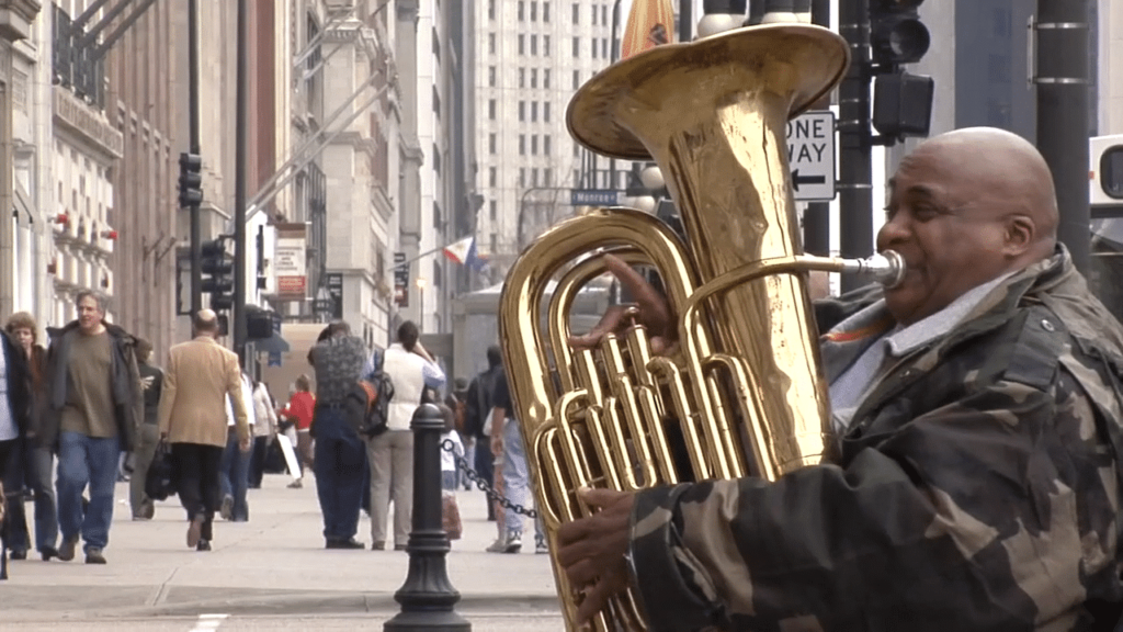 Aaron Dodd tuba player