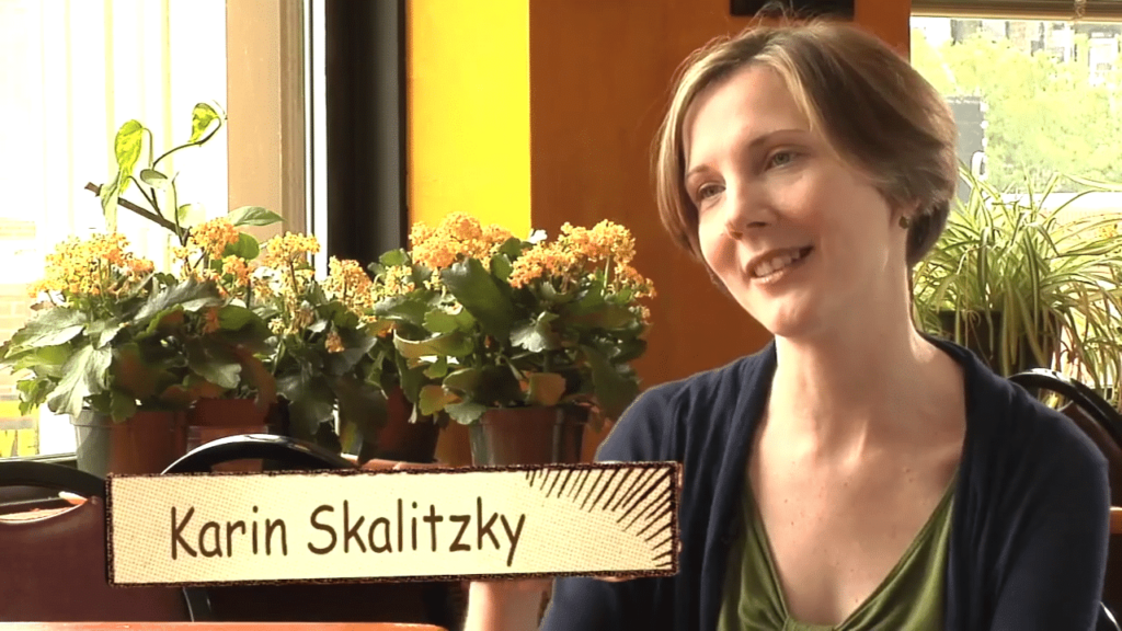 Karin Skalitzky is a everyday hero. She has created a restaurant to feed homeless.