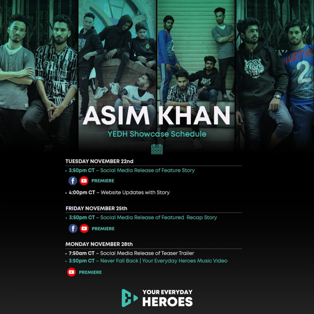 Asim Kahn Parkour Calendar