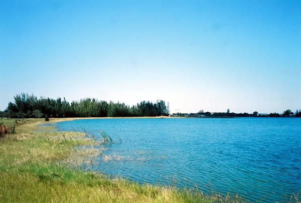 An image of the Amelia Earhart park in Hialeah, Florida.