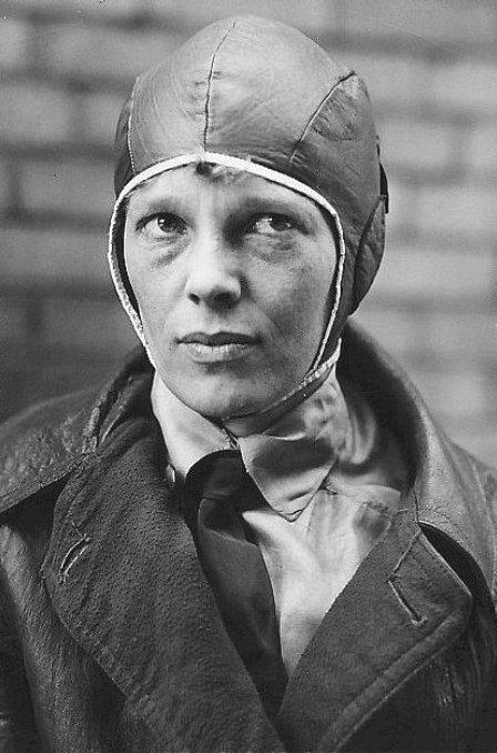 A photo of Amelia Earhart